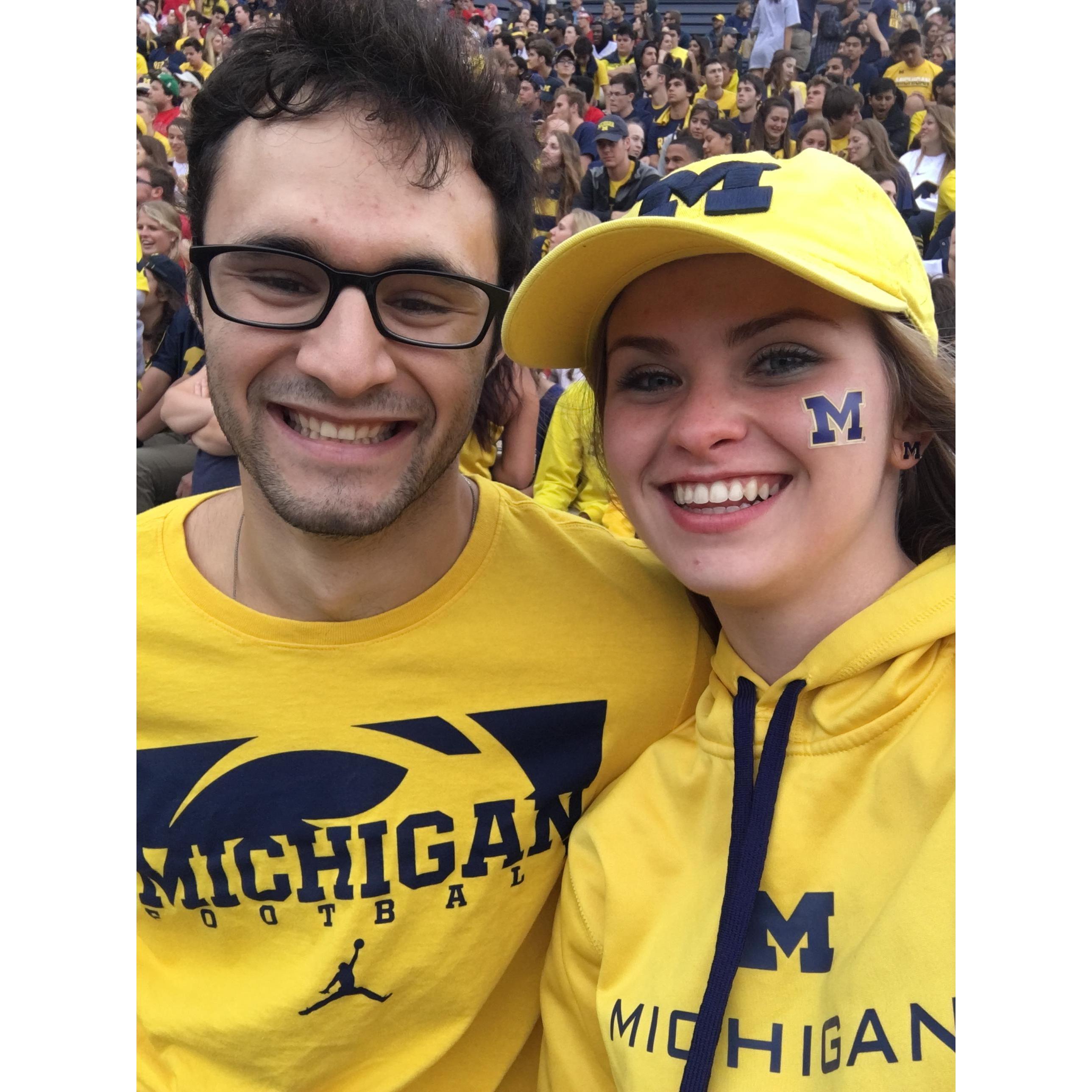 One of many Game Days at U of M