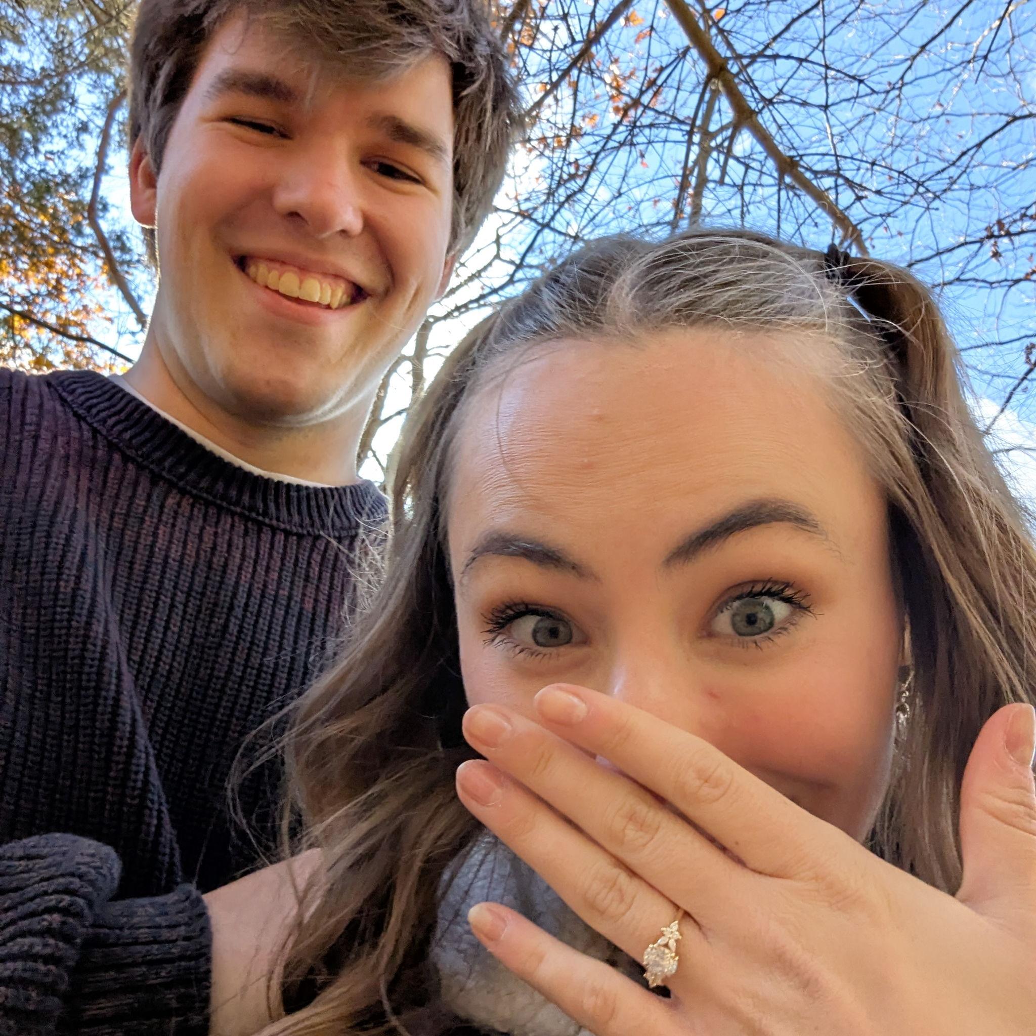 The moment we got engaged :)