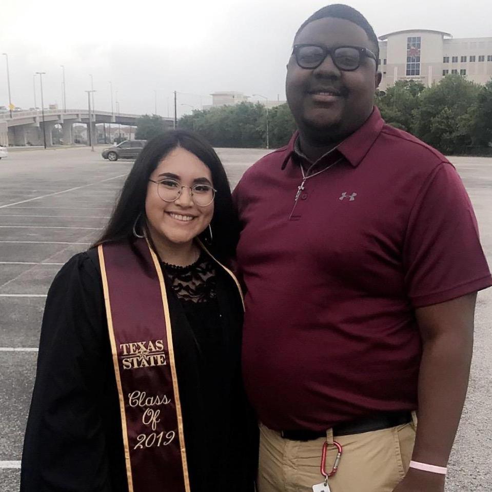 2019. My college graduation. Along with my parents, he was always one of my biggest supporters.
