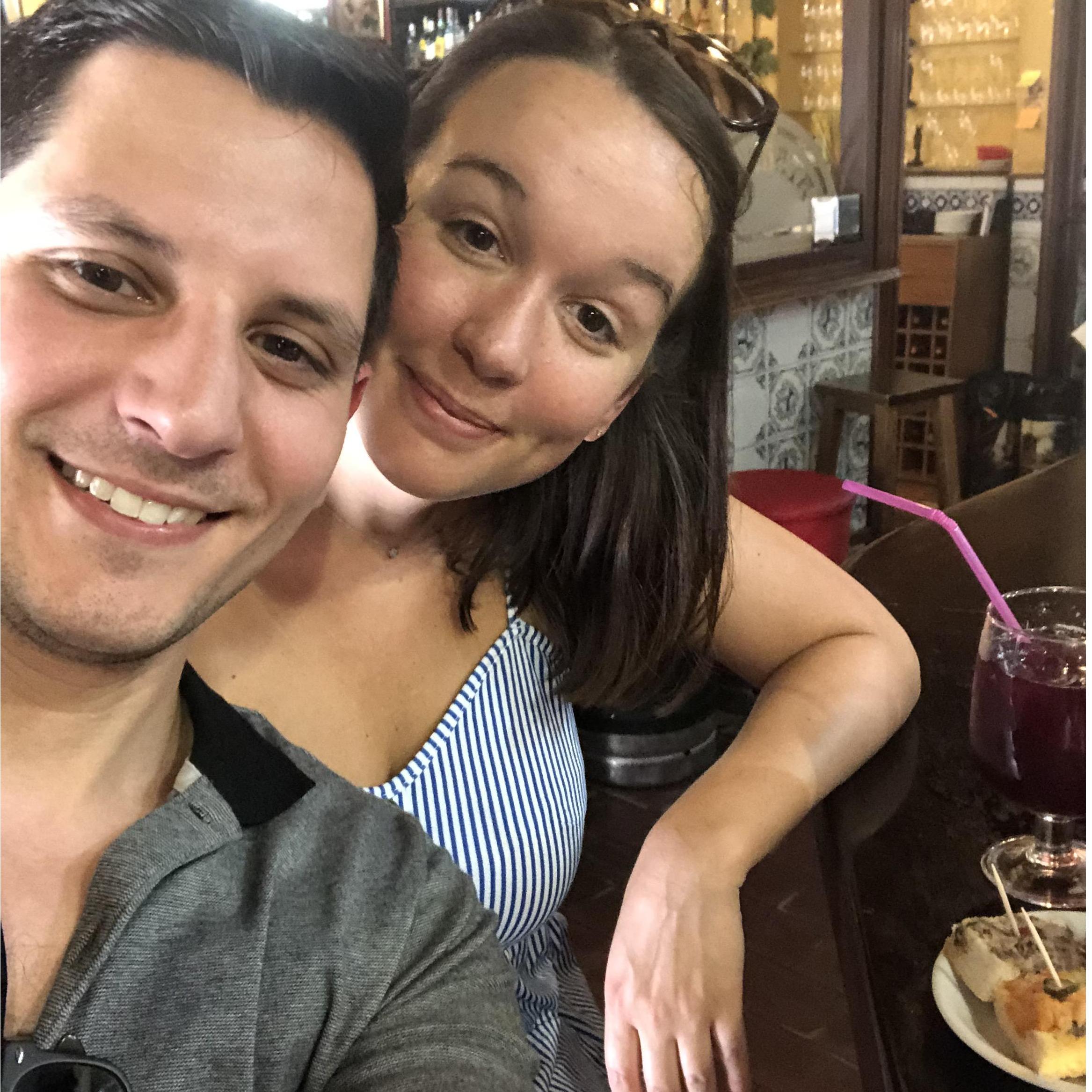 Eating our fill of tapas in Madrid 2019