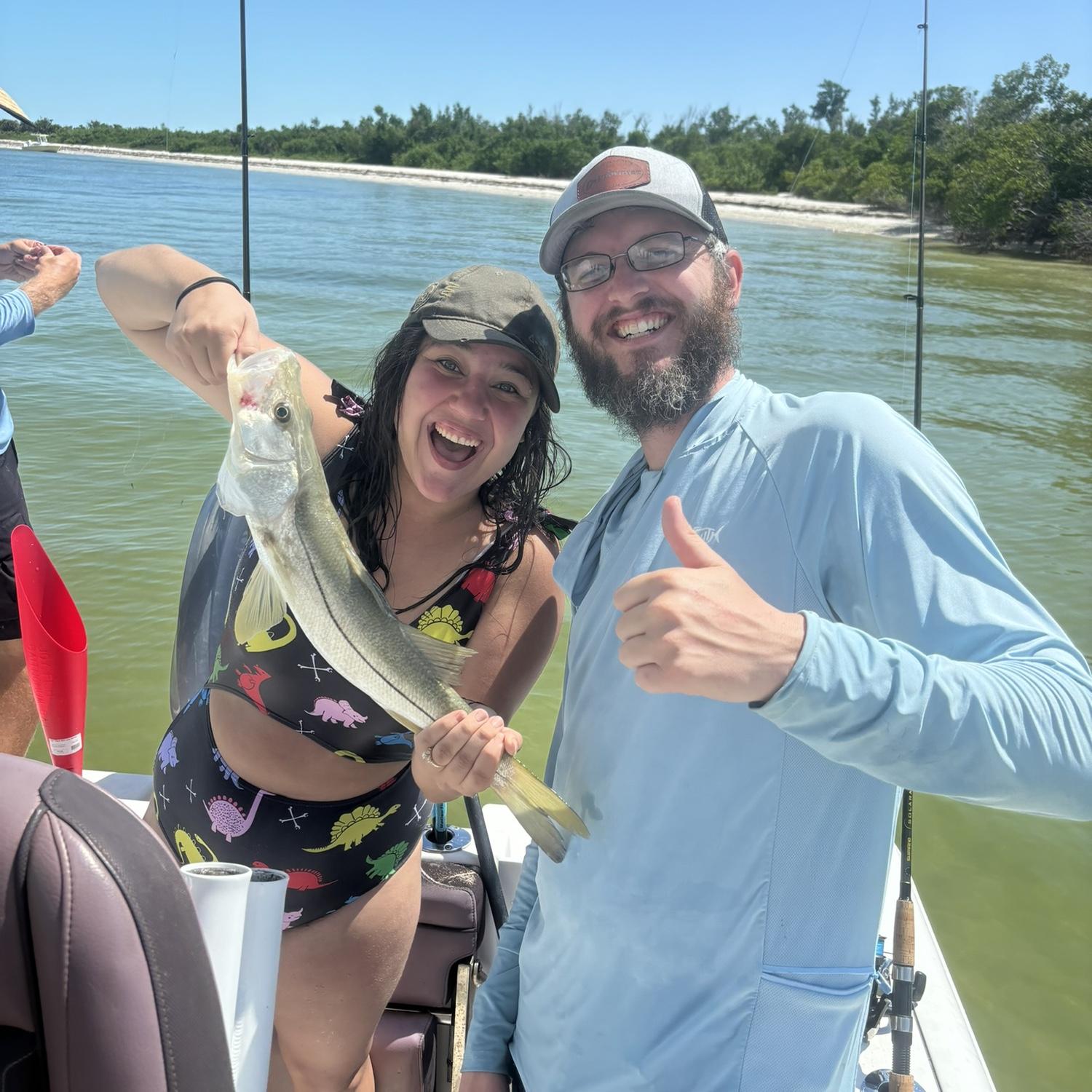 Vero's first real fish!!!

Jon is the real catch tho :)