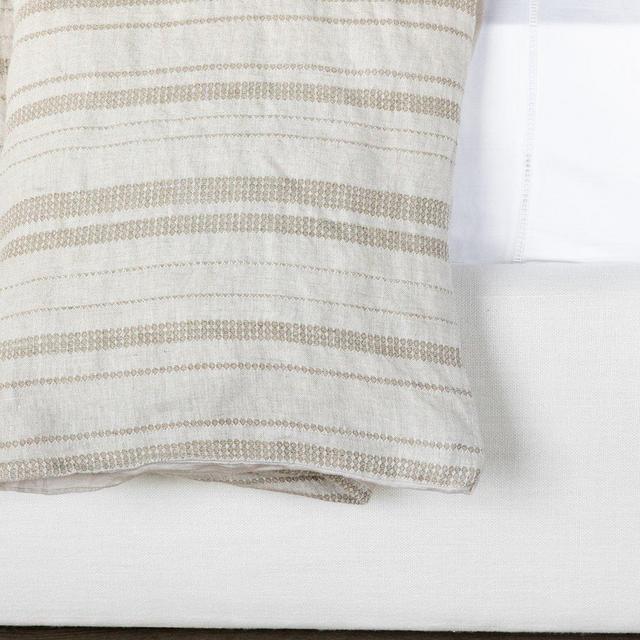 McGee & Co, Carter Wovon Linen Duvet - Size Queen