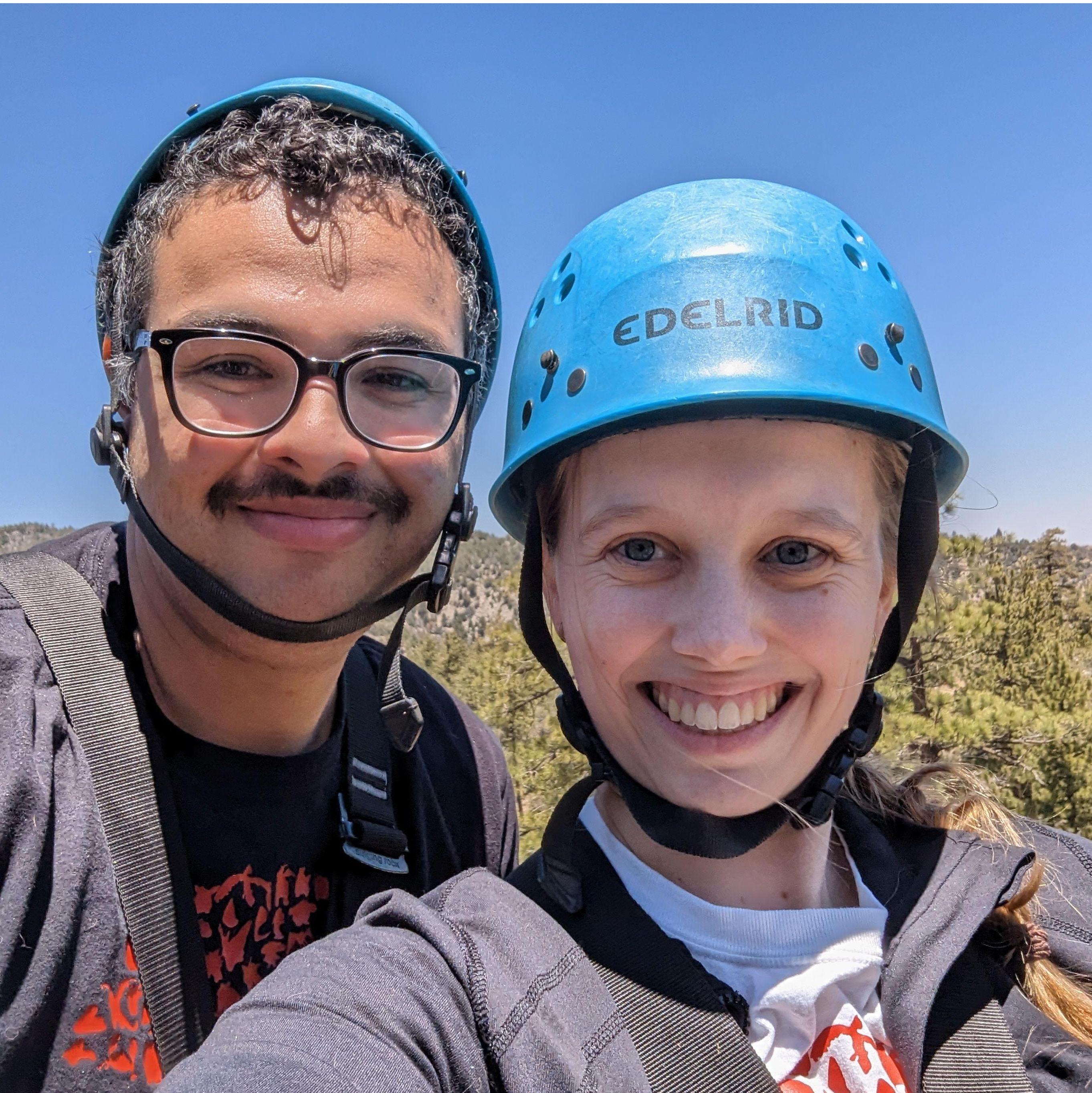 Ziplining in Big Bear