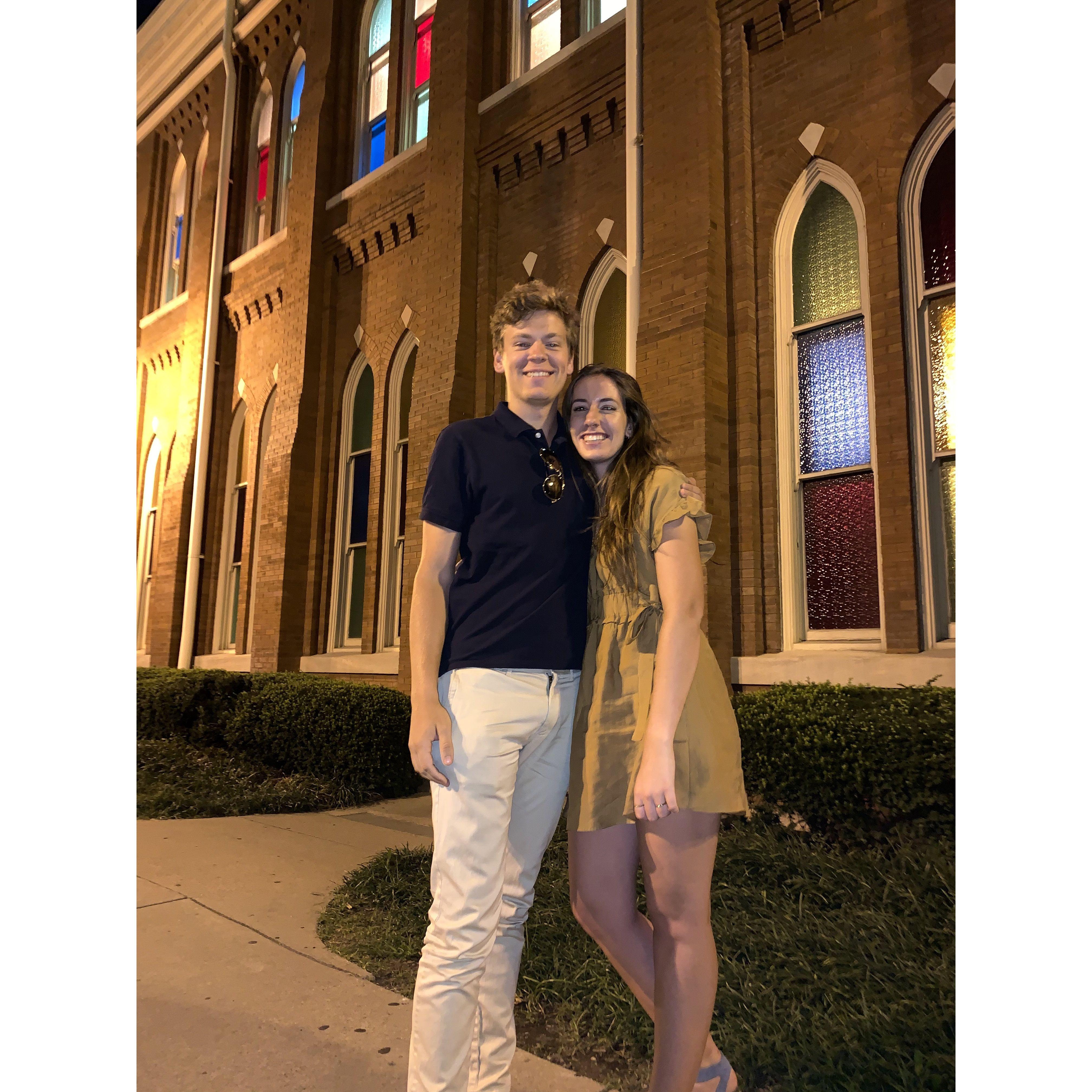 9/14/19 - Our first date at the Ryman