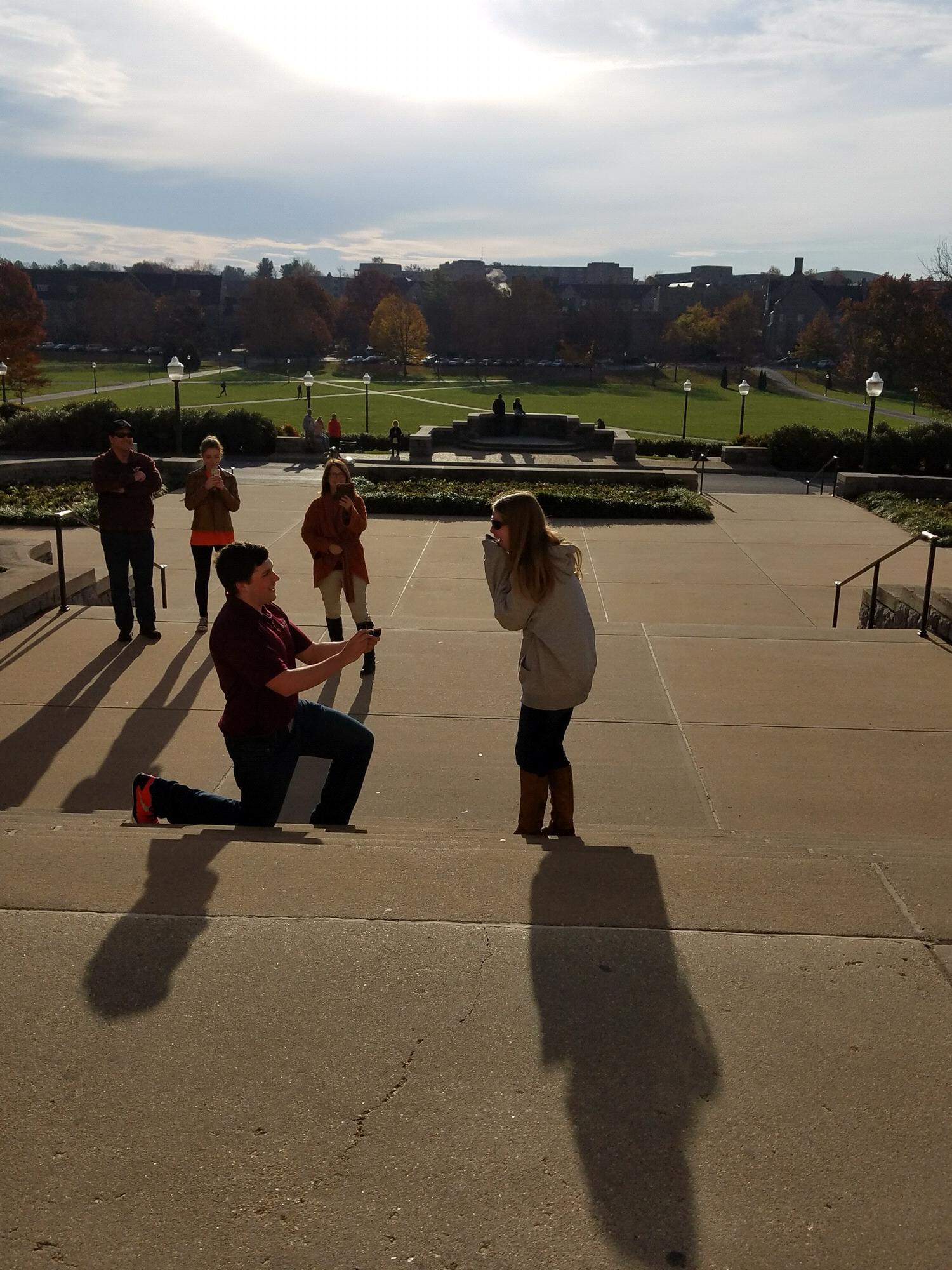 The biggest and BEST surprise ever in Blacksburg!