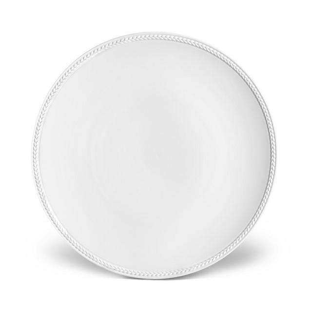 L'Objet Soie Tressée White Dinner Plate