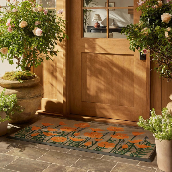 Poppy Fields Estate Doormat | Ruggable
