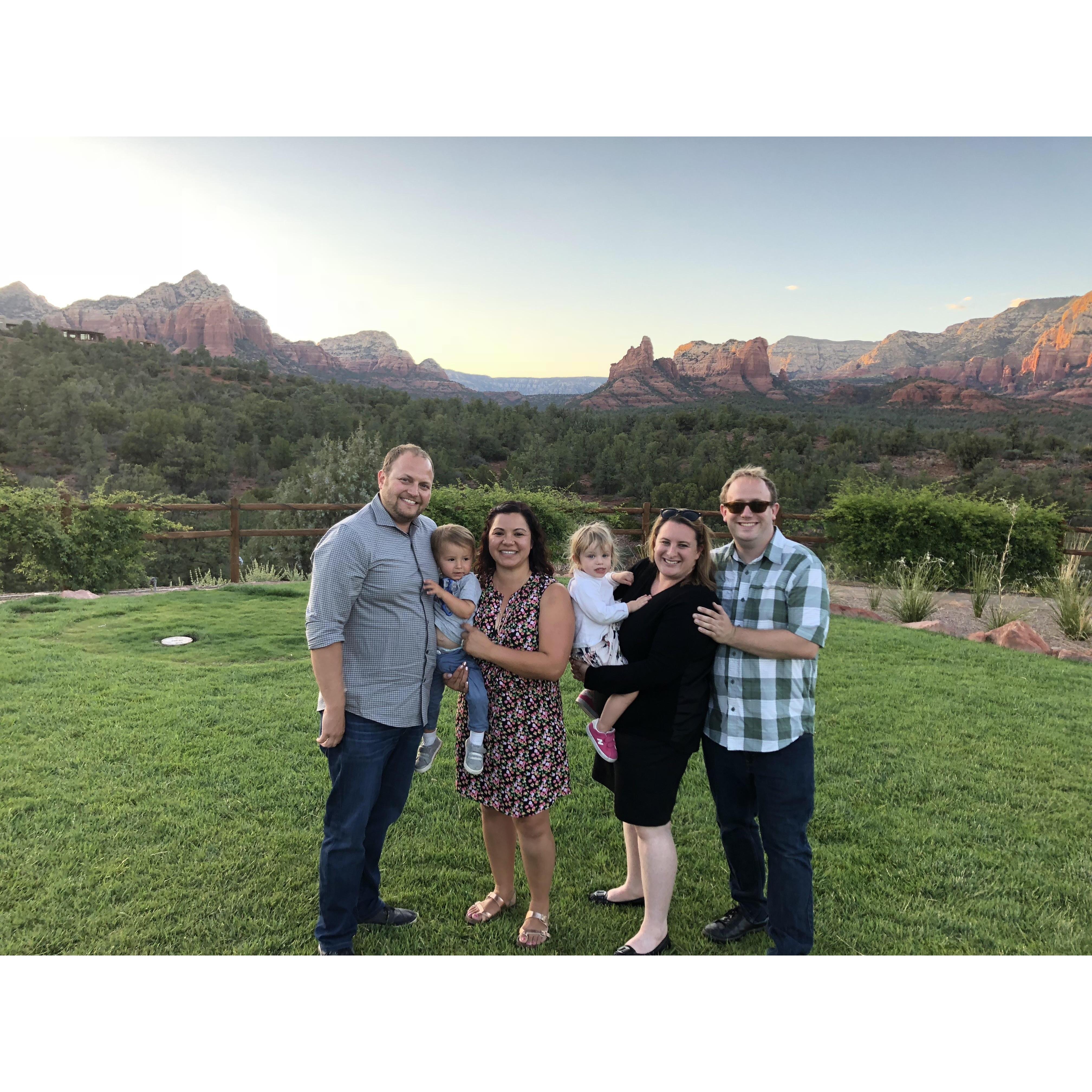 We've always enjoyed Sedona with both friends and family.  Looking forward to having y'all there with us!