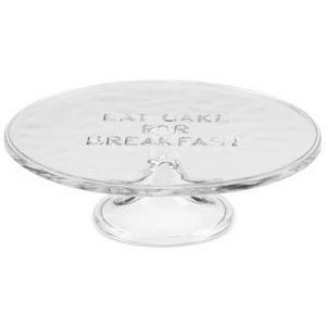 kate spade new york - all in good taste Eat Cake for Breakfast 10 Glass Cake Plate
