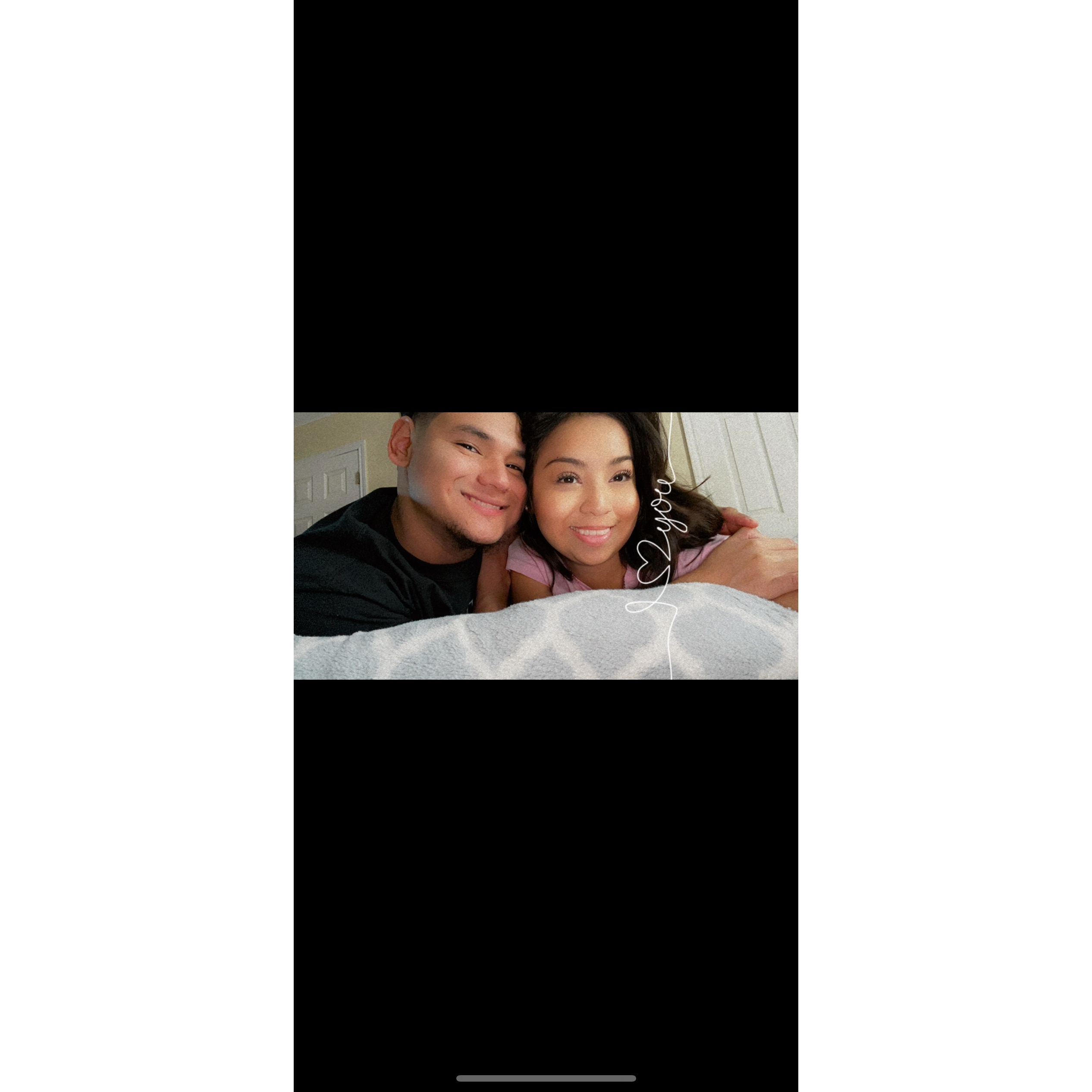 We said our first I LOVE YOU