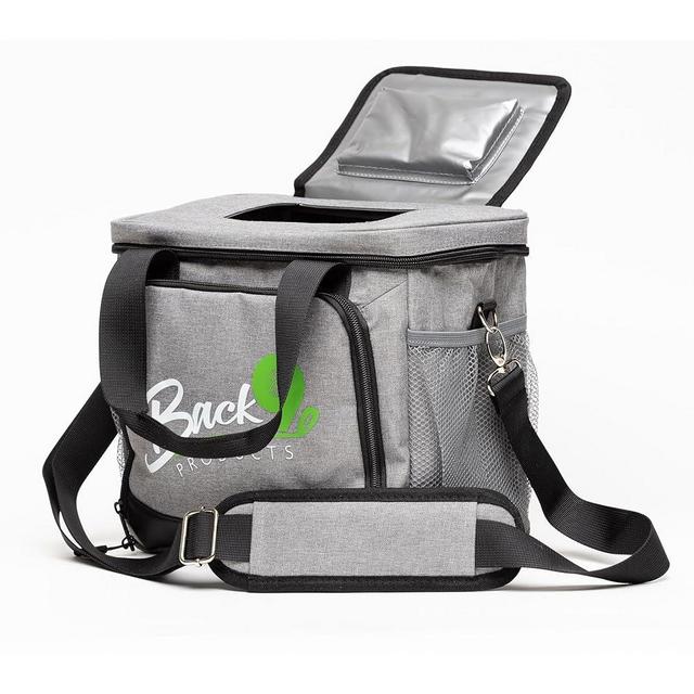 B9P Golf Push Cart Accessories Backpack 12 Can Cooler Bag Insulated with Magnetic Lid, Small Soft Portable Cooler Insulated Leak Proof, Beach and Camping Food Coolers