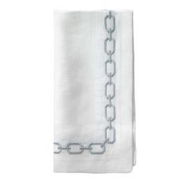 Bodrum Chains Napkin, Silver