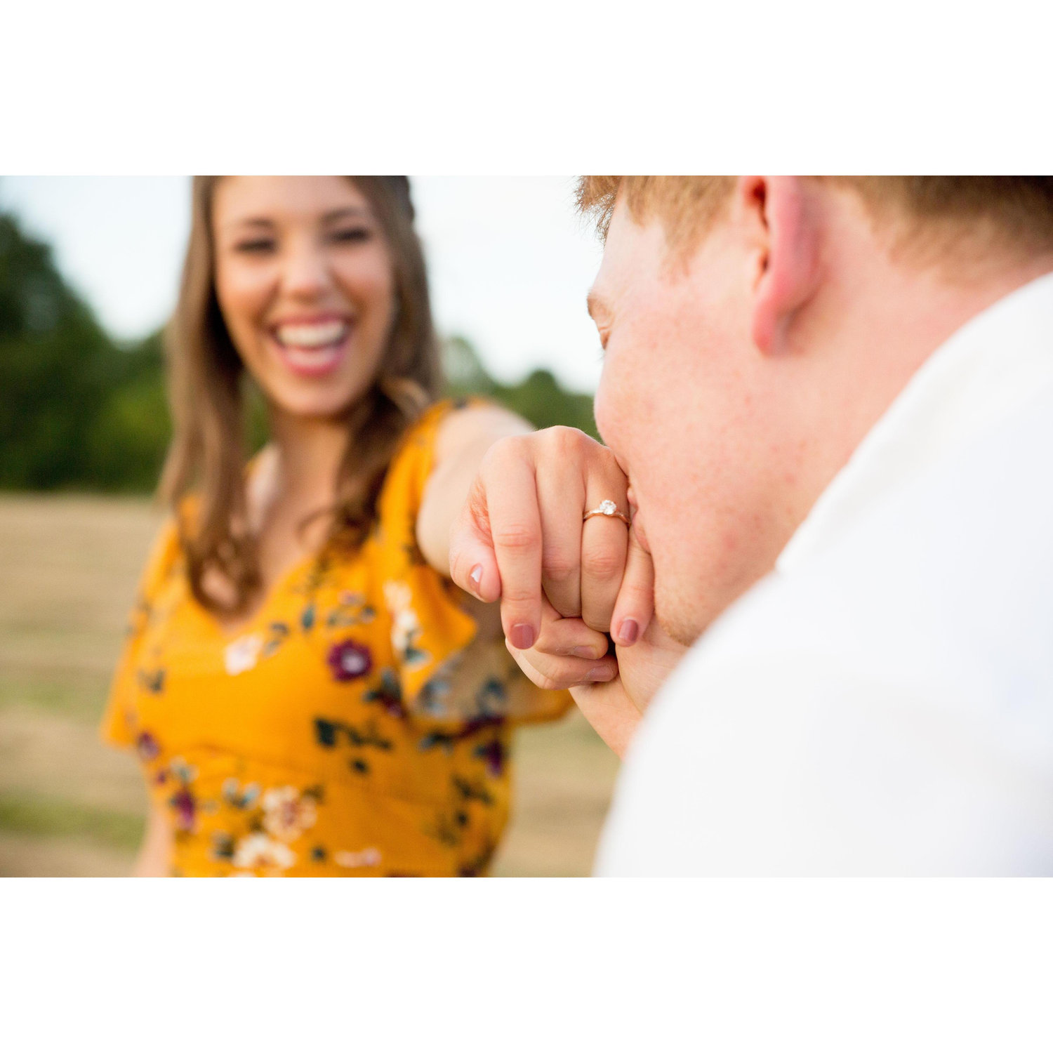 Engagement Pictures at Jerusalem Mill in Kingsville, MD