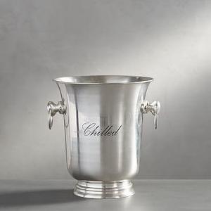 Antique Silver Bottle Wine Cooler