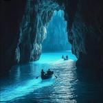 Visita à Blue Grotto de Barco em Capri