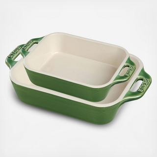 Rectangular 2-Piece Baking Dish Set