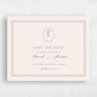 Blue Wedding Save the Date - Piran Landscape
