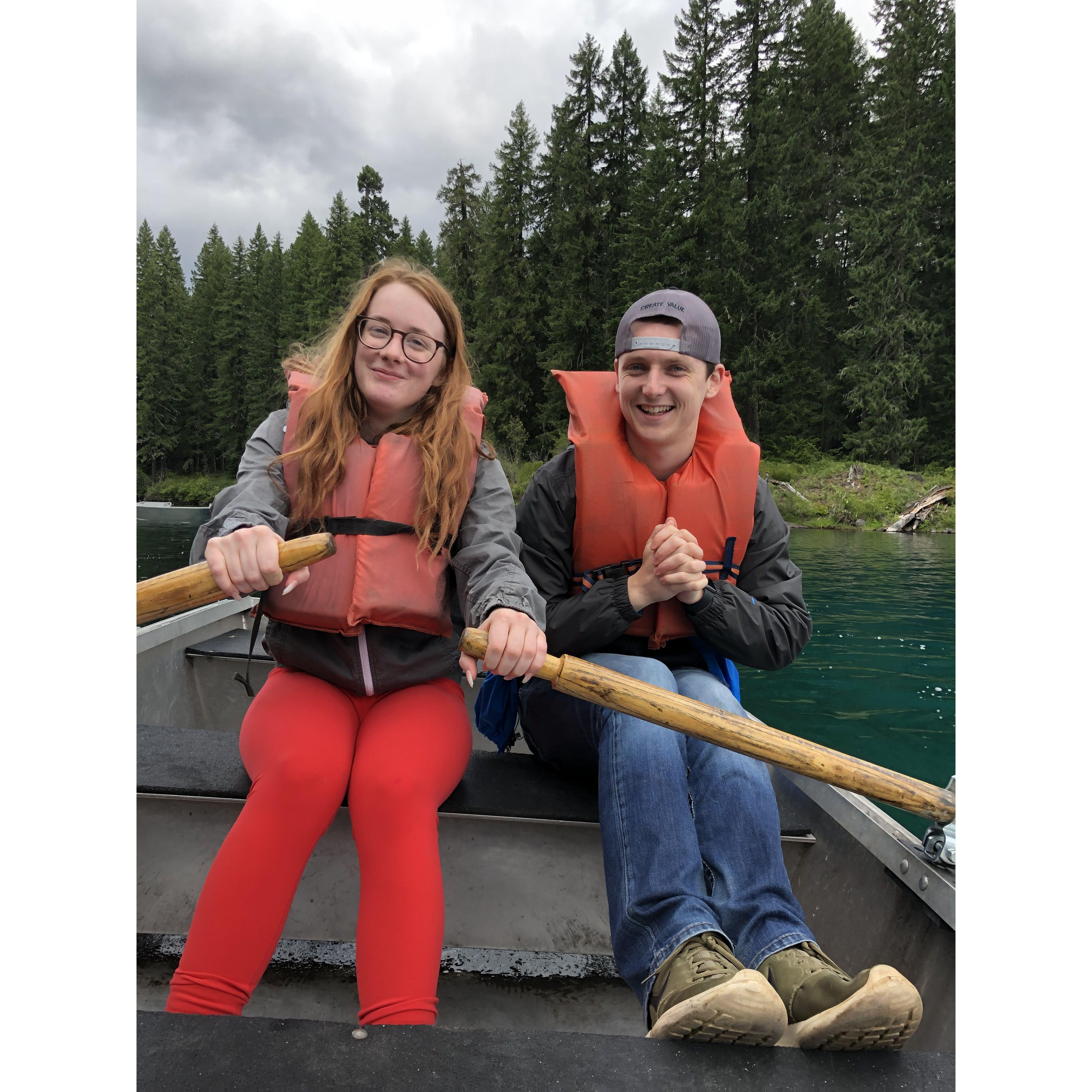 Clear lake. Aug. 2019