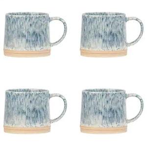10 Strawberry Street Rhea Mug, Set of 4