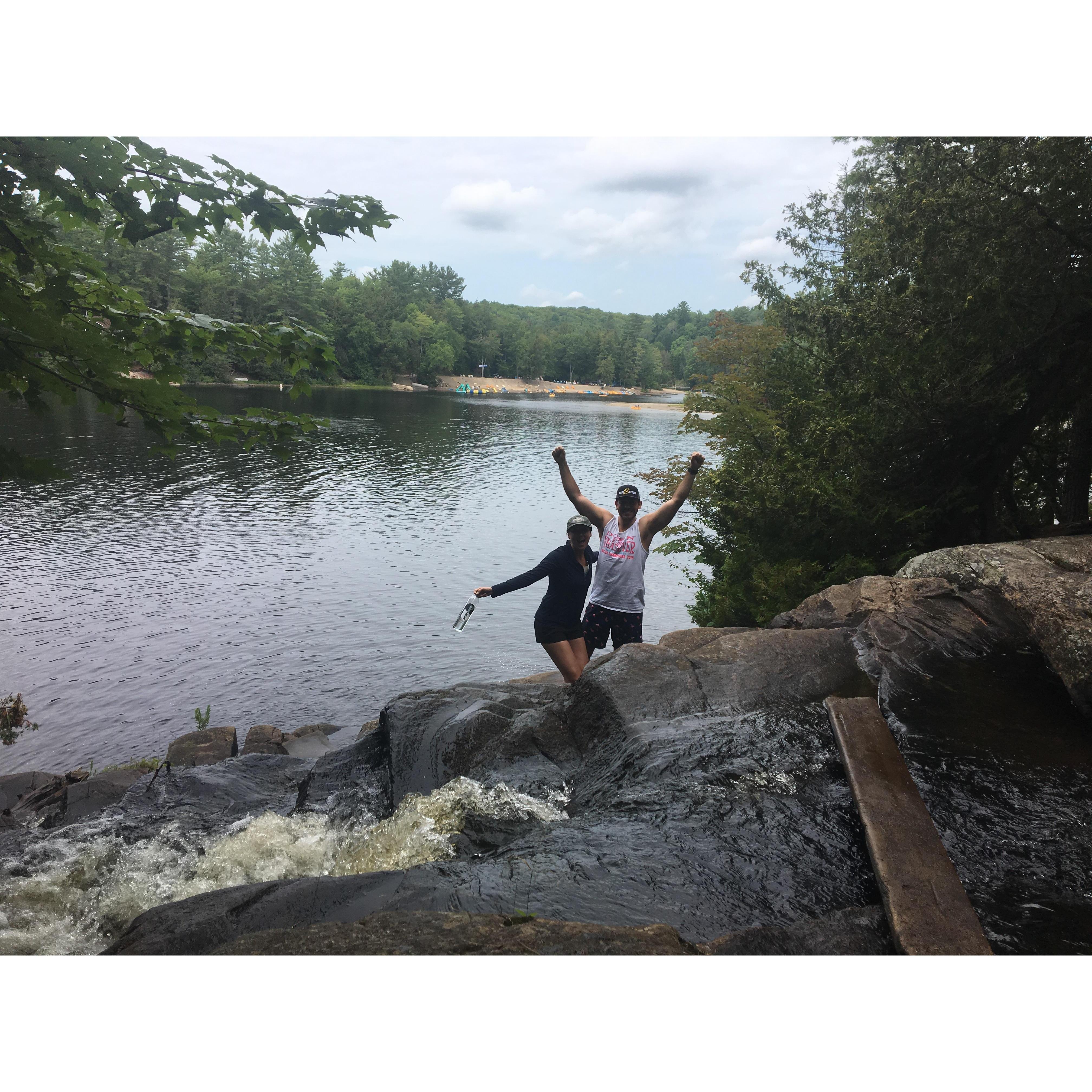 Canadian waterfalls