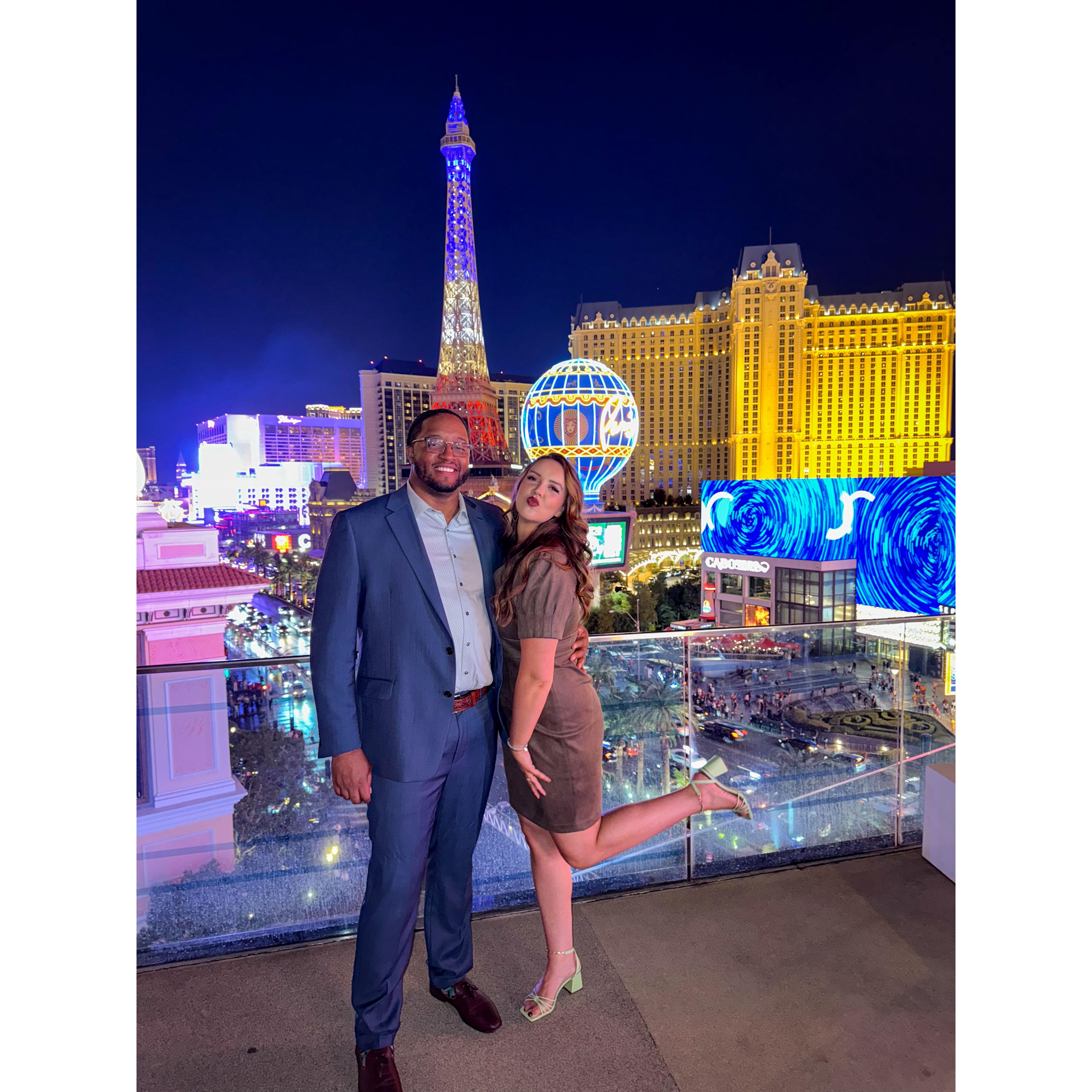 Celebrating at another wedding together in Vegas - October 2024
