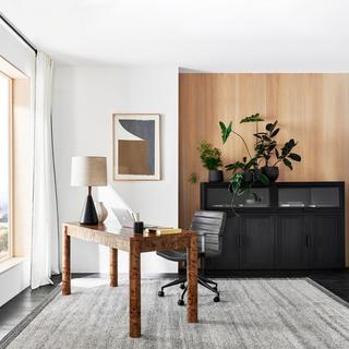 Emerson Mappa Burl Desk
