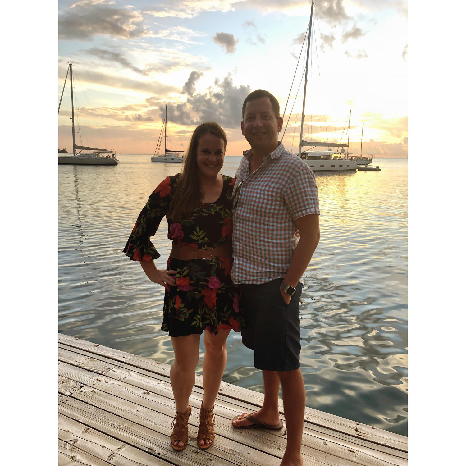 Dinner at the Bora Bora Yacht Club