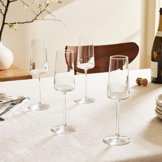 Schott Zwiesel Modo Champagne Flute, Set of 4, Clear