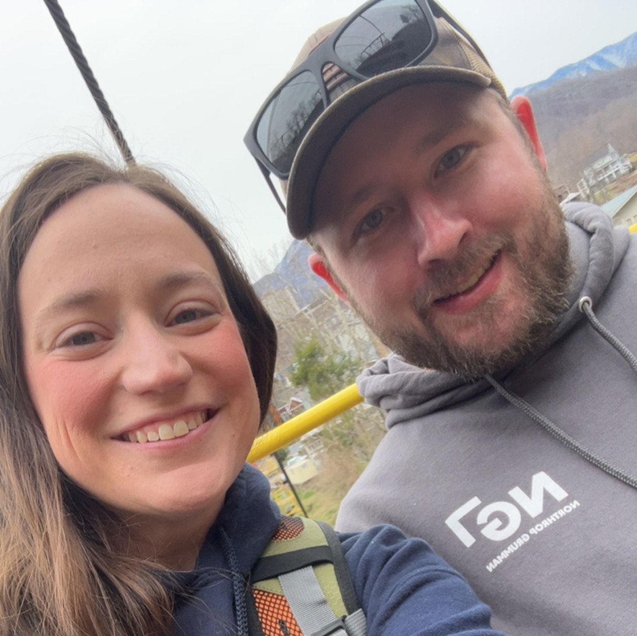 This was Matt and Alyson's first trip together! They spent few days in Gatlinburg, TN.