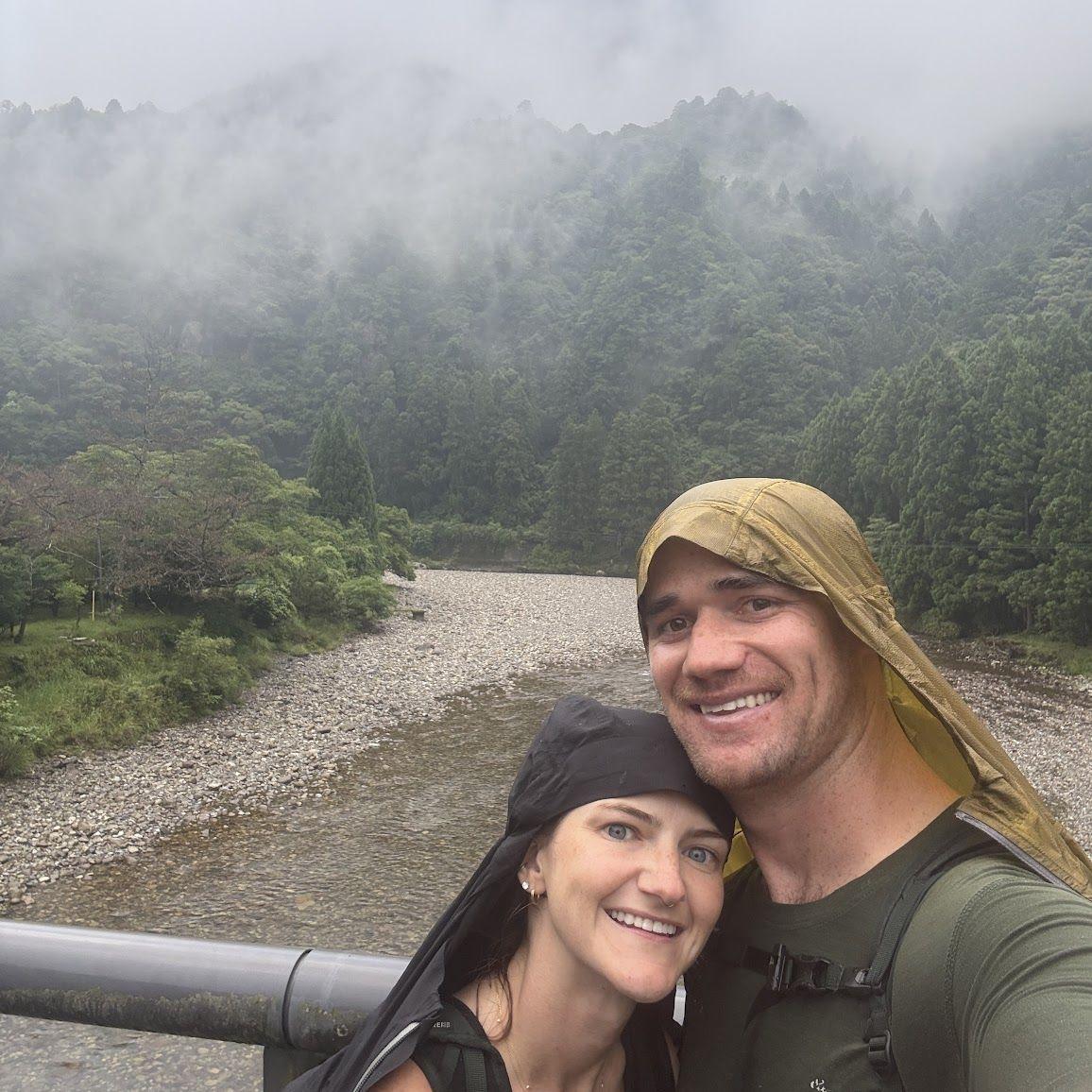 July 2025. Hiking the Kumano Kodo trail in Japan. Being from TX we thought we were prepared for the humidity. We were not.
