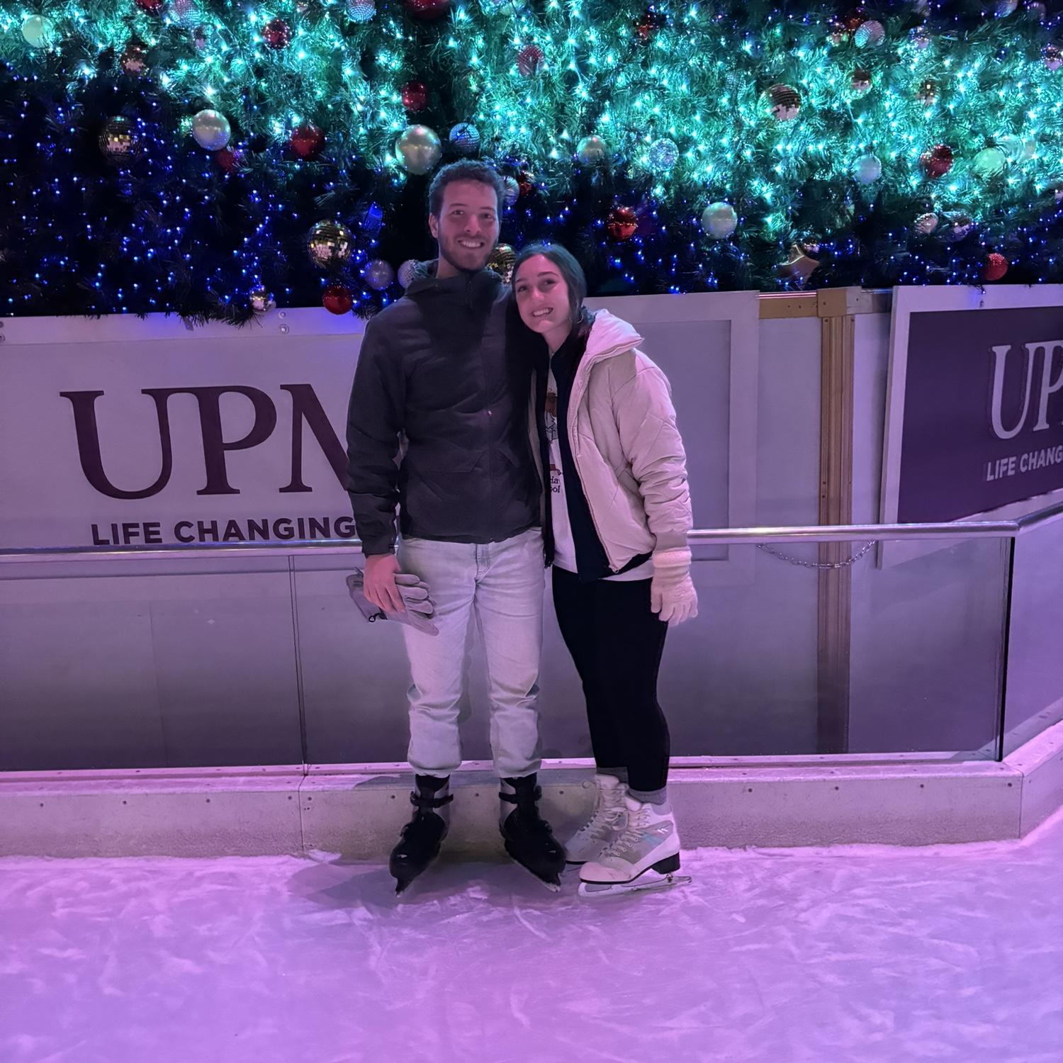 ice skating in Market Square!