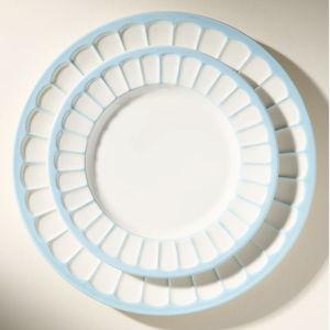 The Latte Stoneware Side Plates, Set of 4: Boulevard Edition