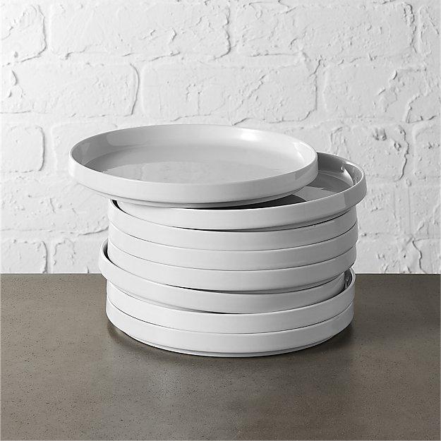 CB2 Set of 8 Frank Salad Plates