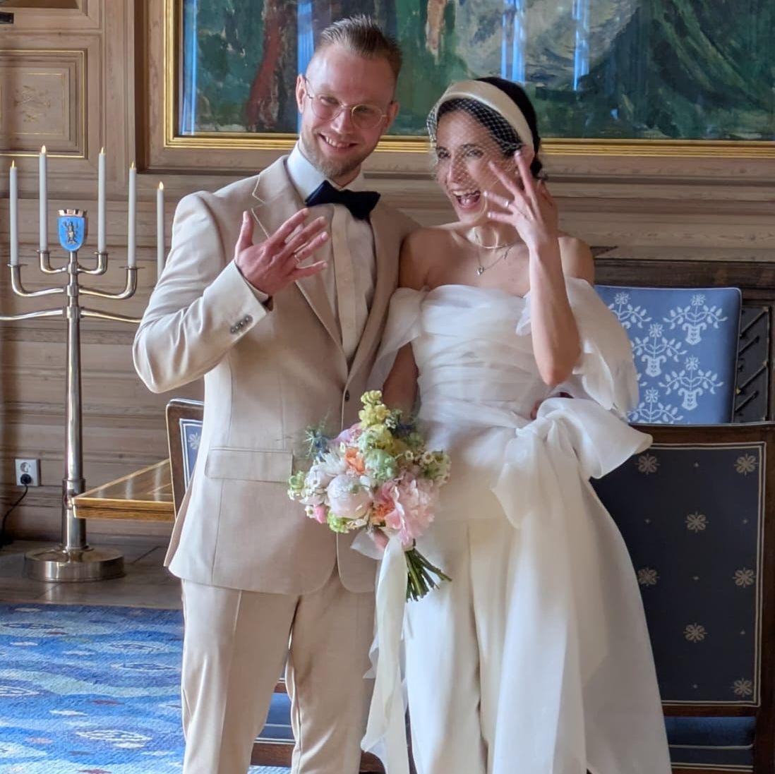 Showing our rings