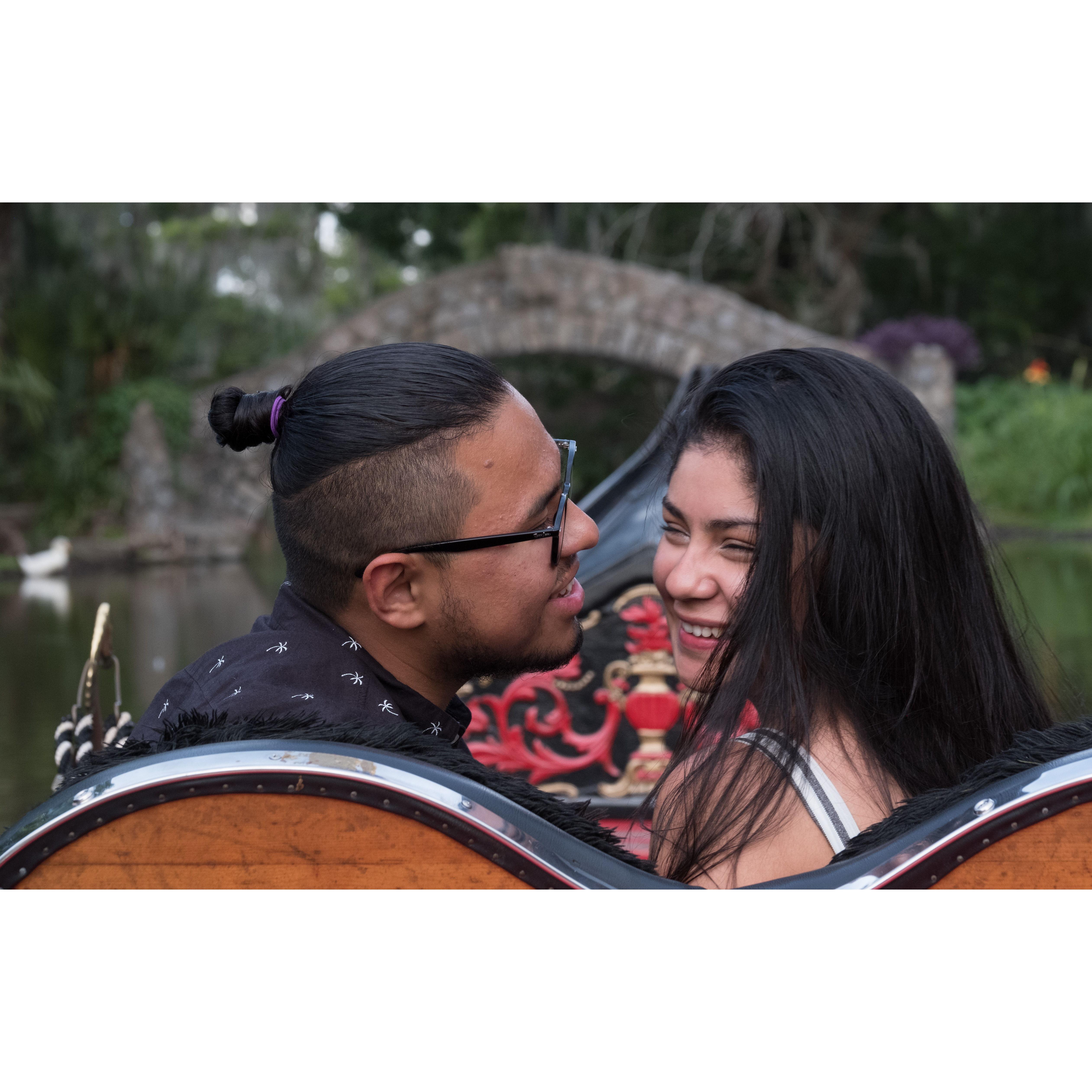 Roger and Edenia's first trip together to New Orleans