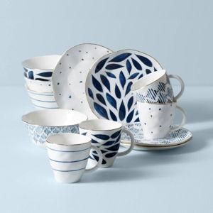 Lenox Blue Bay 12-Piece Dessert Set, 10.30 LB