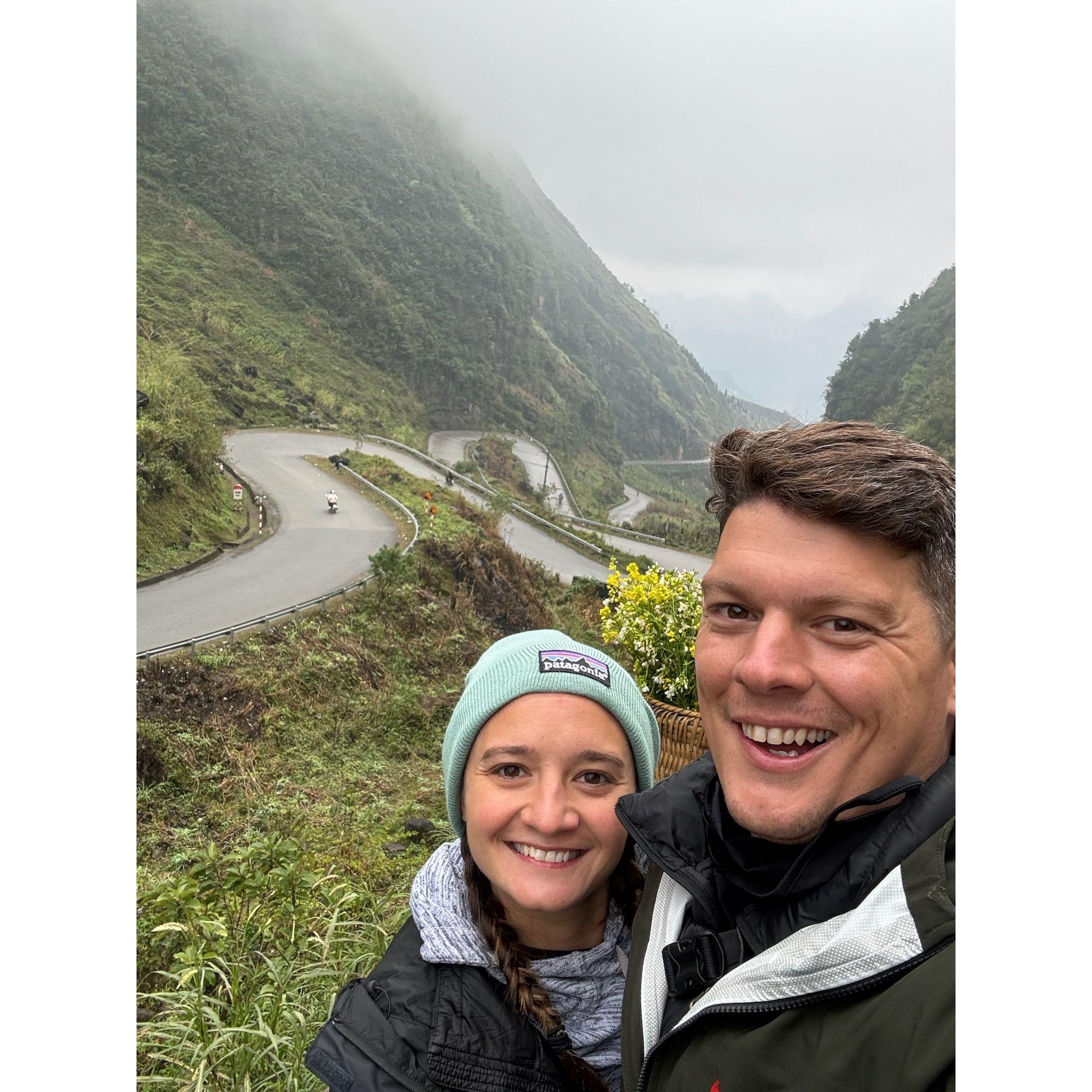 A nice break while motorbiking along the Ha Giang Loop in Vietnam