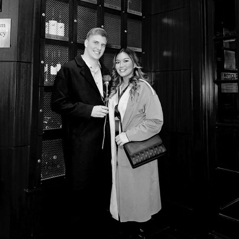Zach officially asked Pamela Joy to be his girlfriend ♥️ Dallas, Texas December 23, 2022