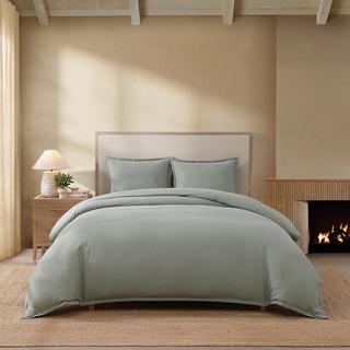European Linen 3-Piece Duvet Cover Set