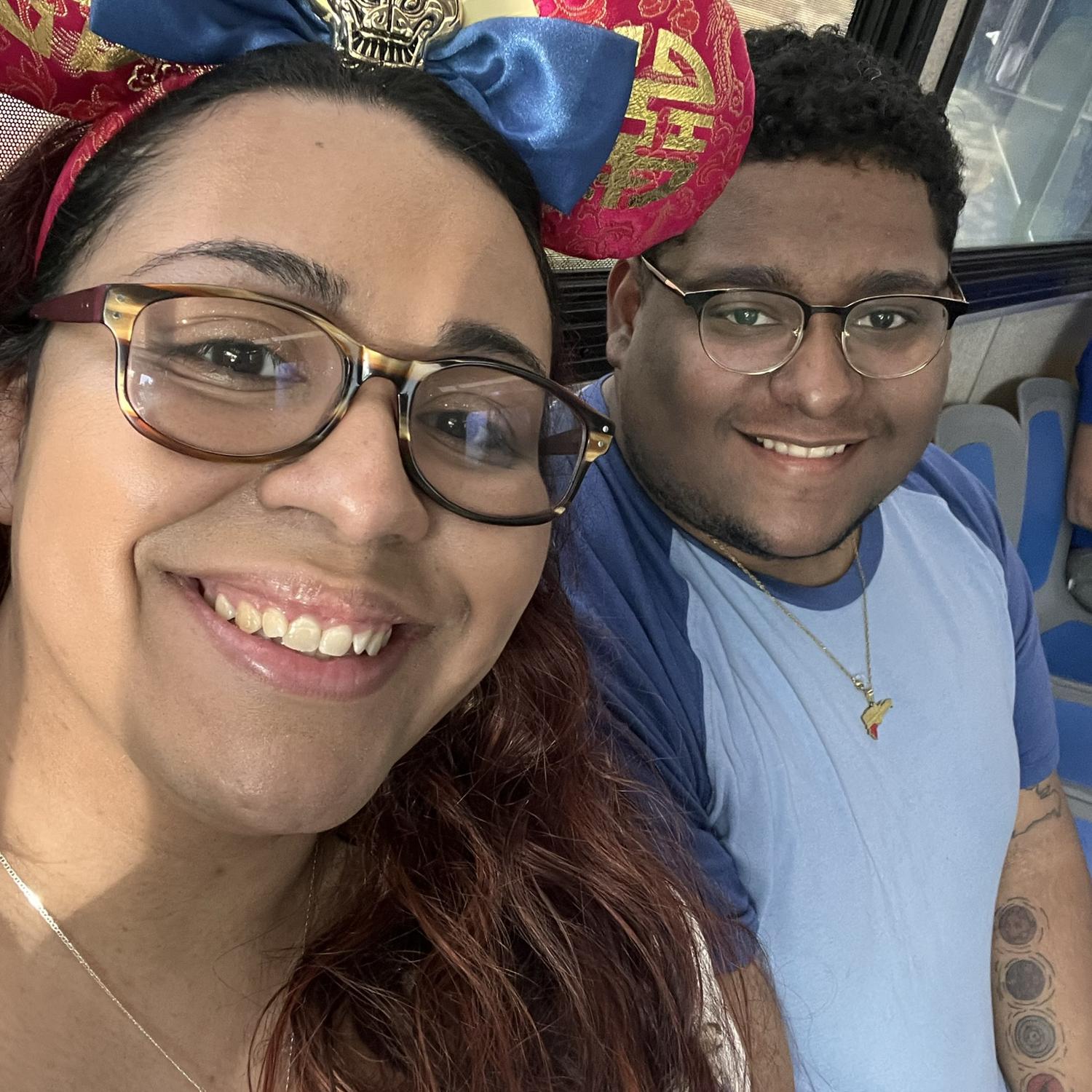 Cristopher had never been to Disney! Pictured here is our first Disney trip together. 🤍