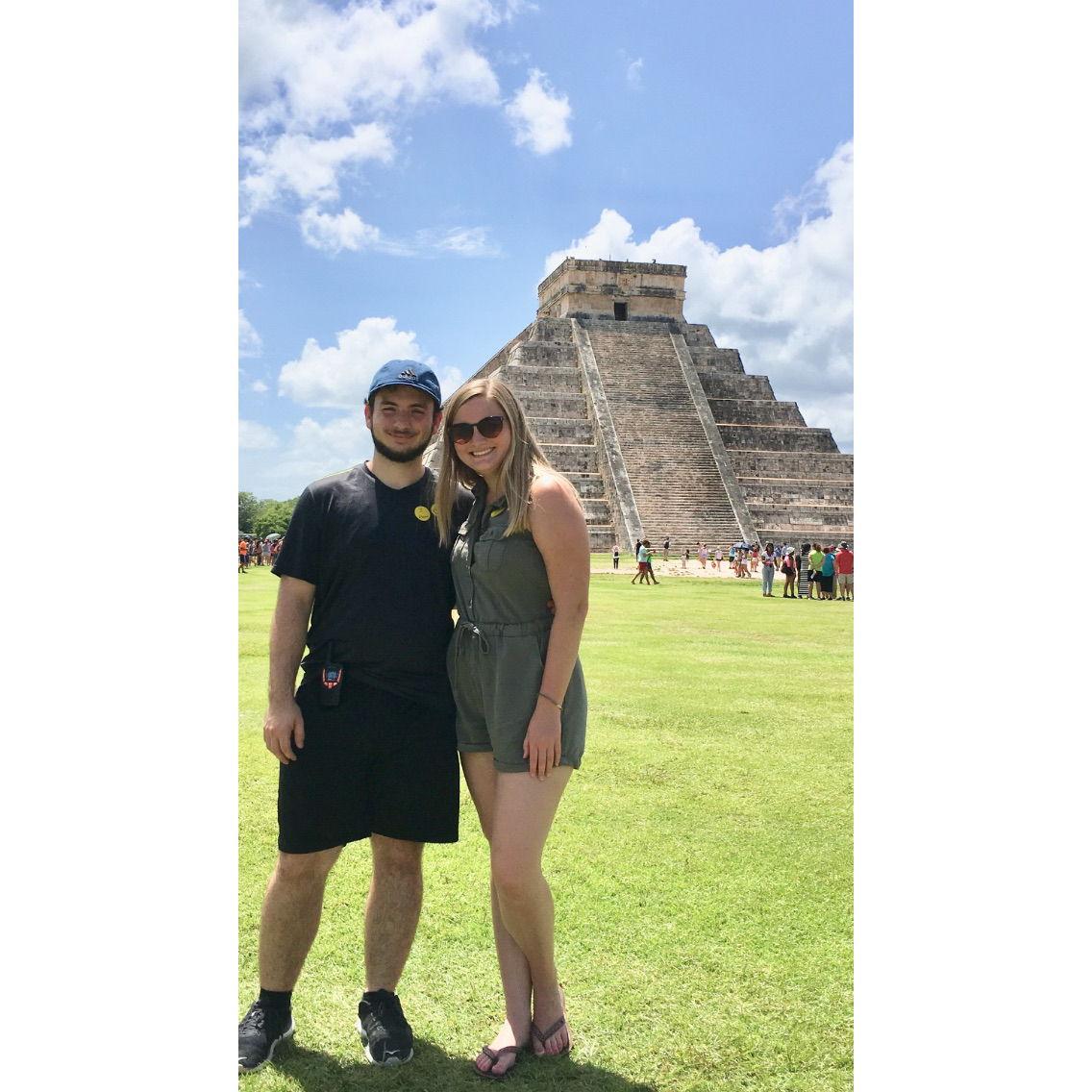July 2018- Chichén Itzá in Mexico