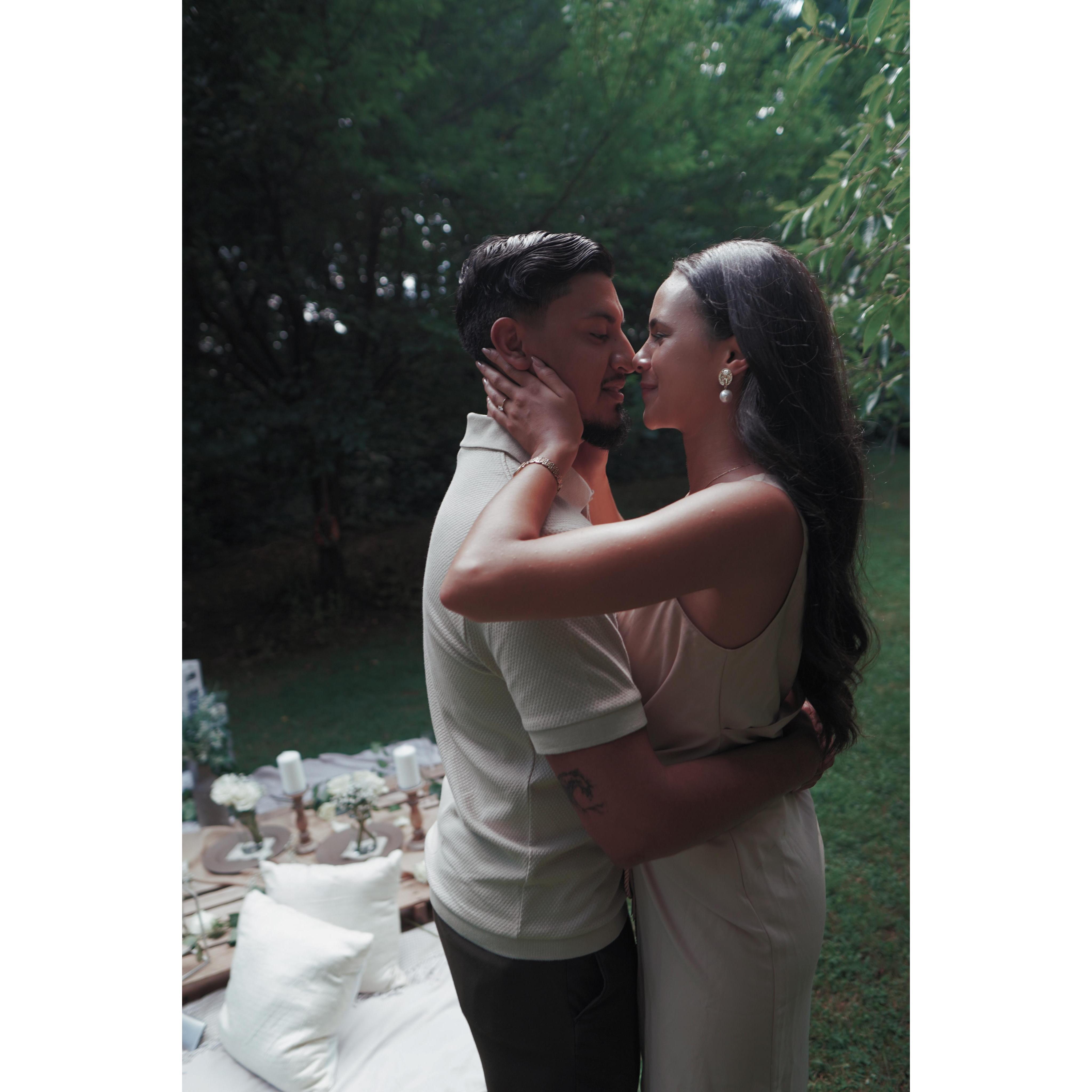 2020 - She said yes.