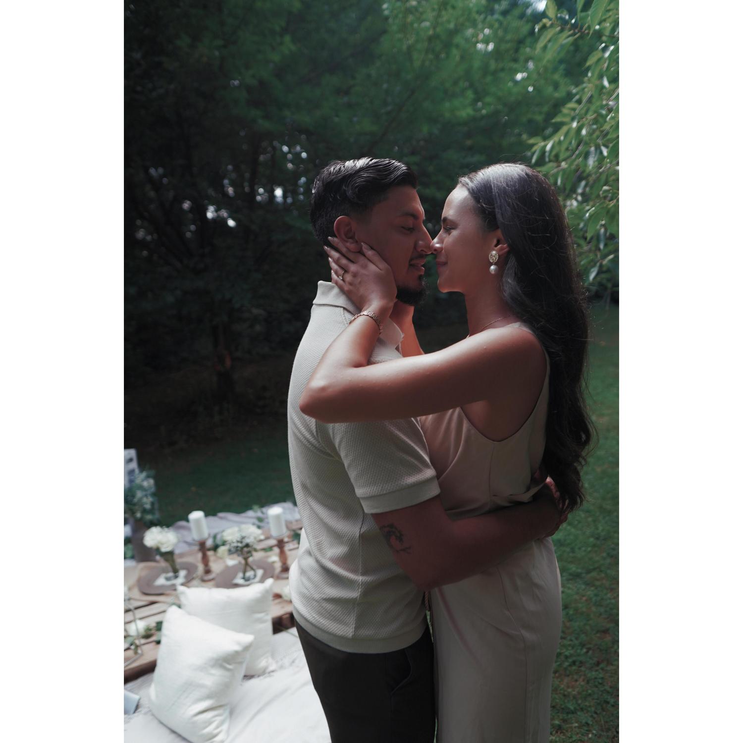 2020 - She said yes.