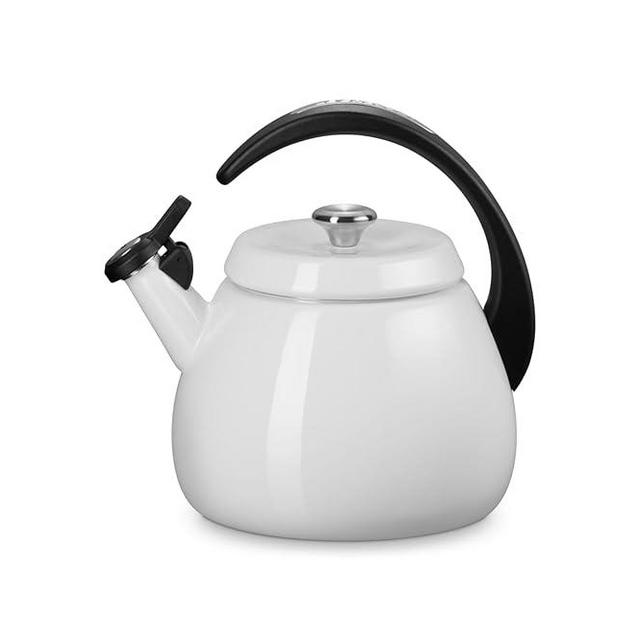 Le Creuset Enamel on Steel Cloche Kettle, 2.2 qt., White