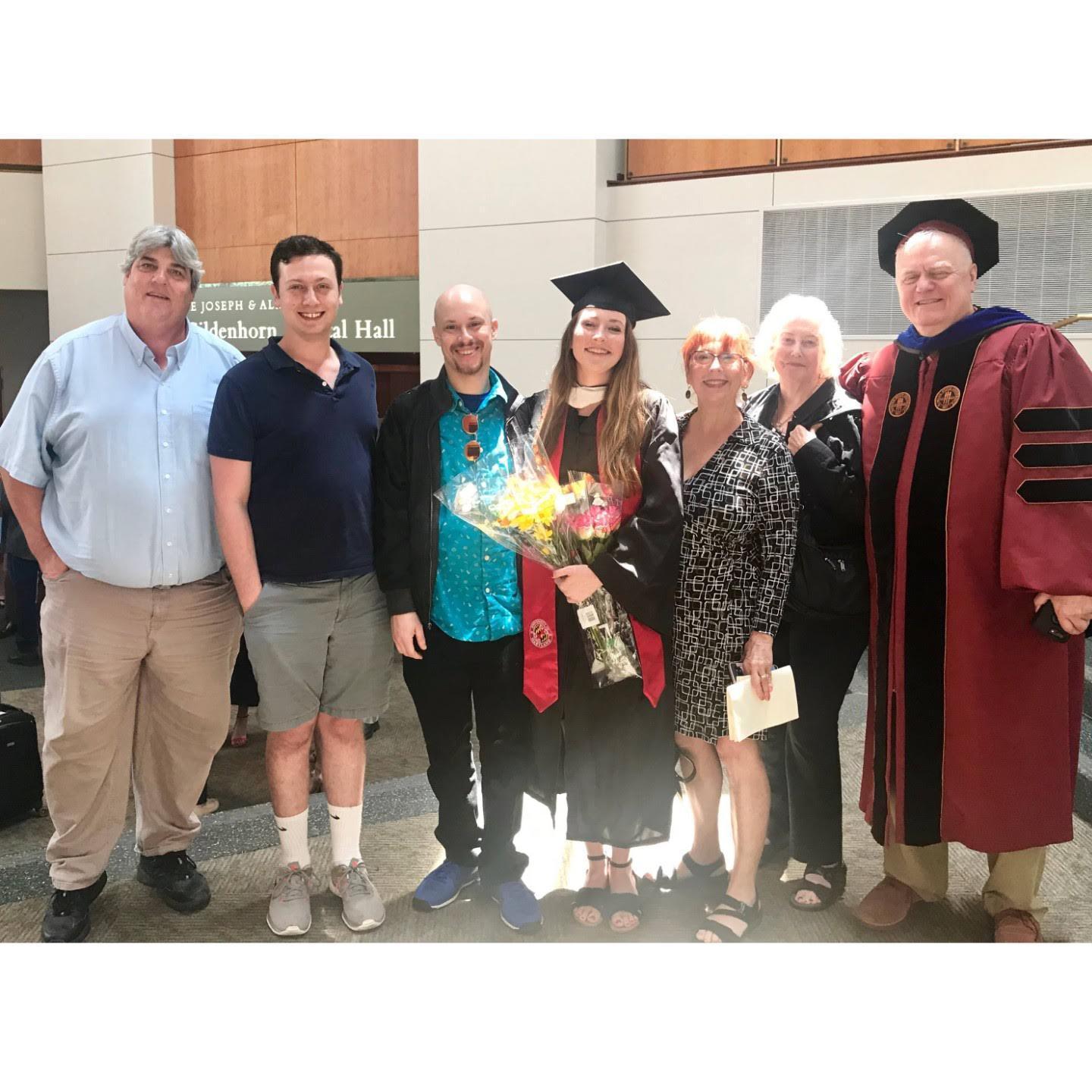 Ali's graduation from UMD