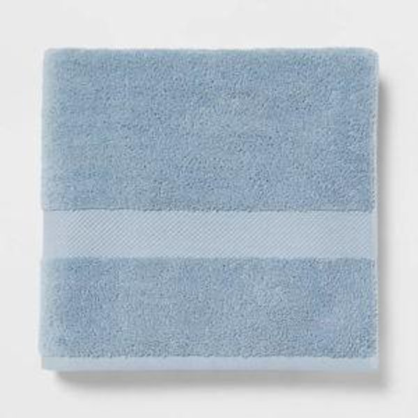 Light Blue Bath Towels