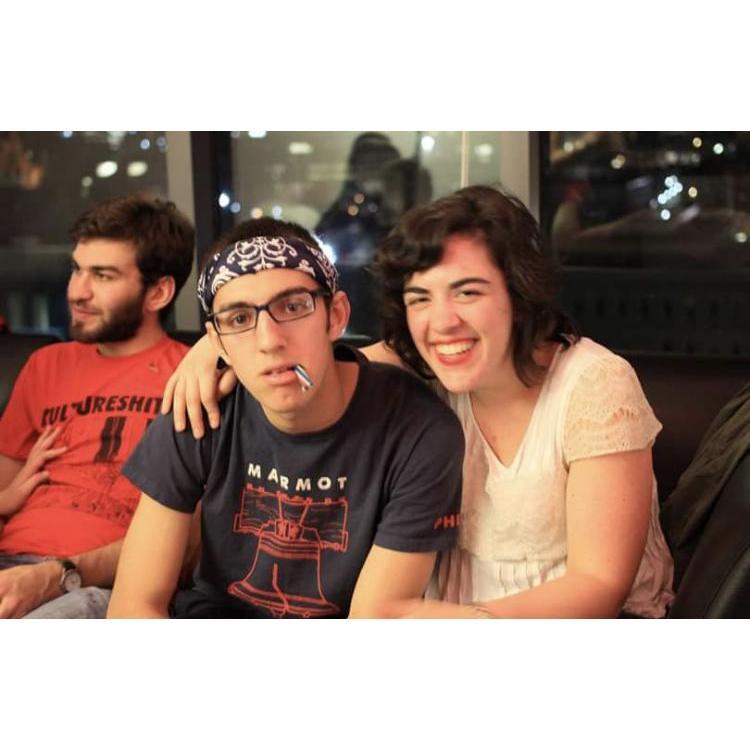 One of our first pictures together - a true classic - Hi Es!!