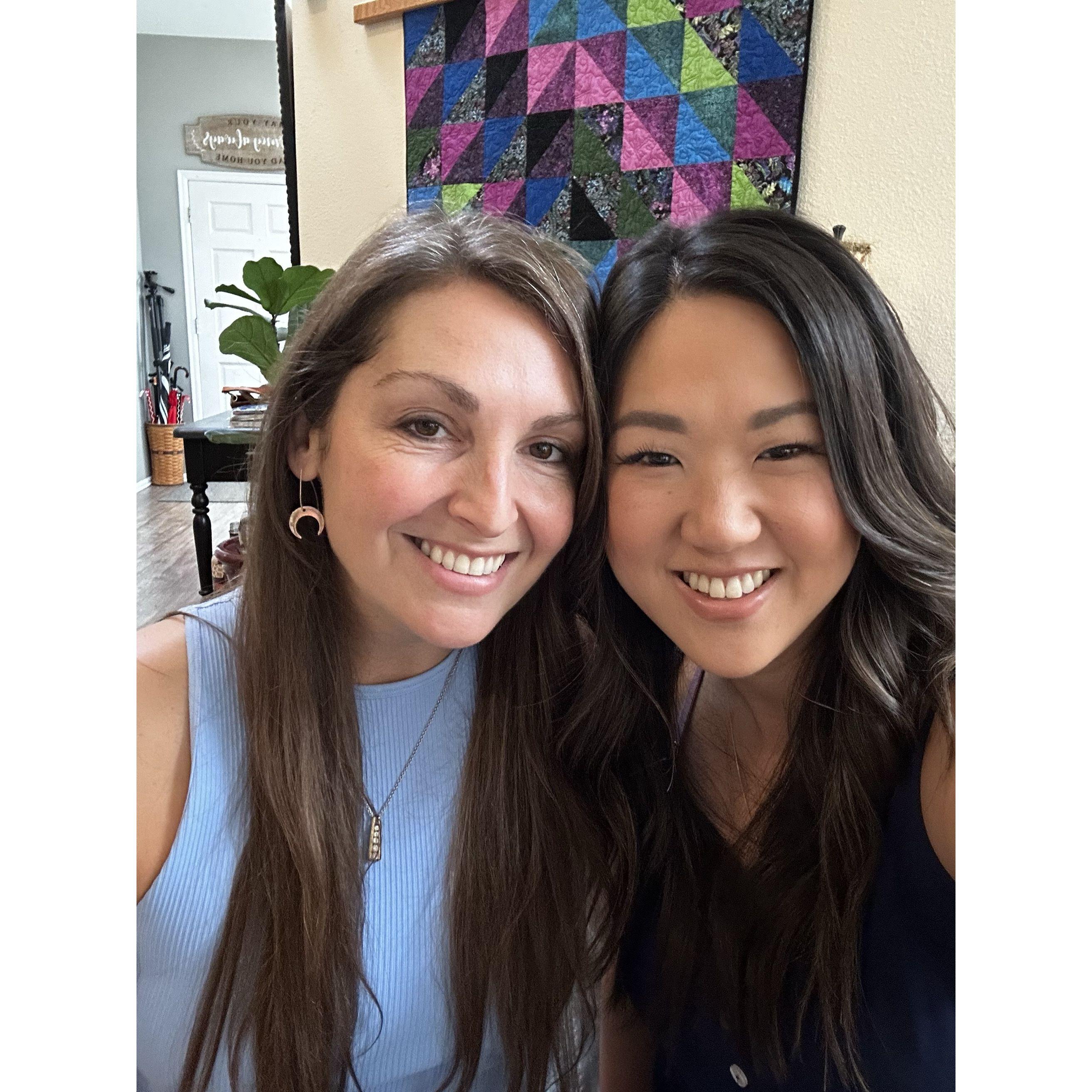 sisters on Easter