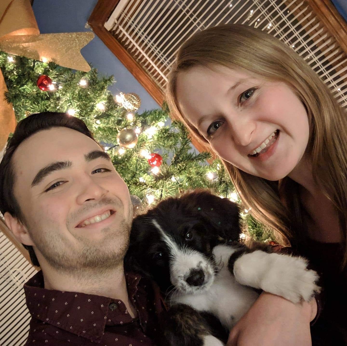 Christmas 2018. Our first Christmas in our first home! We added Roofus to the family just in time for Christmas, too!
