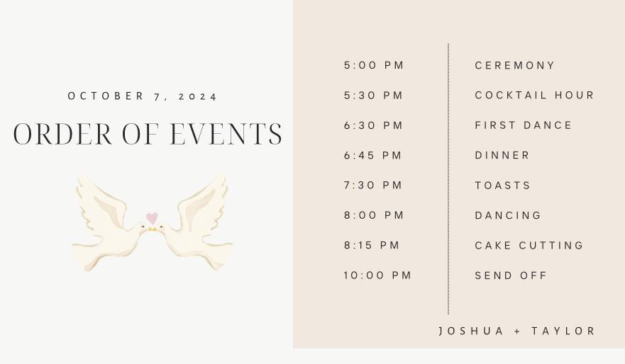 The Wedding Website of Taylor Blaylock and Joshua Lambert